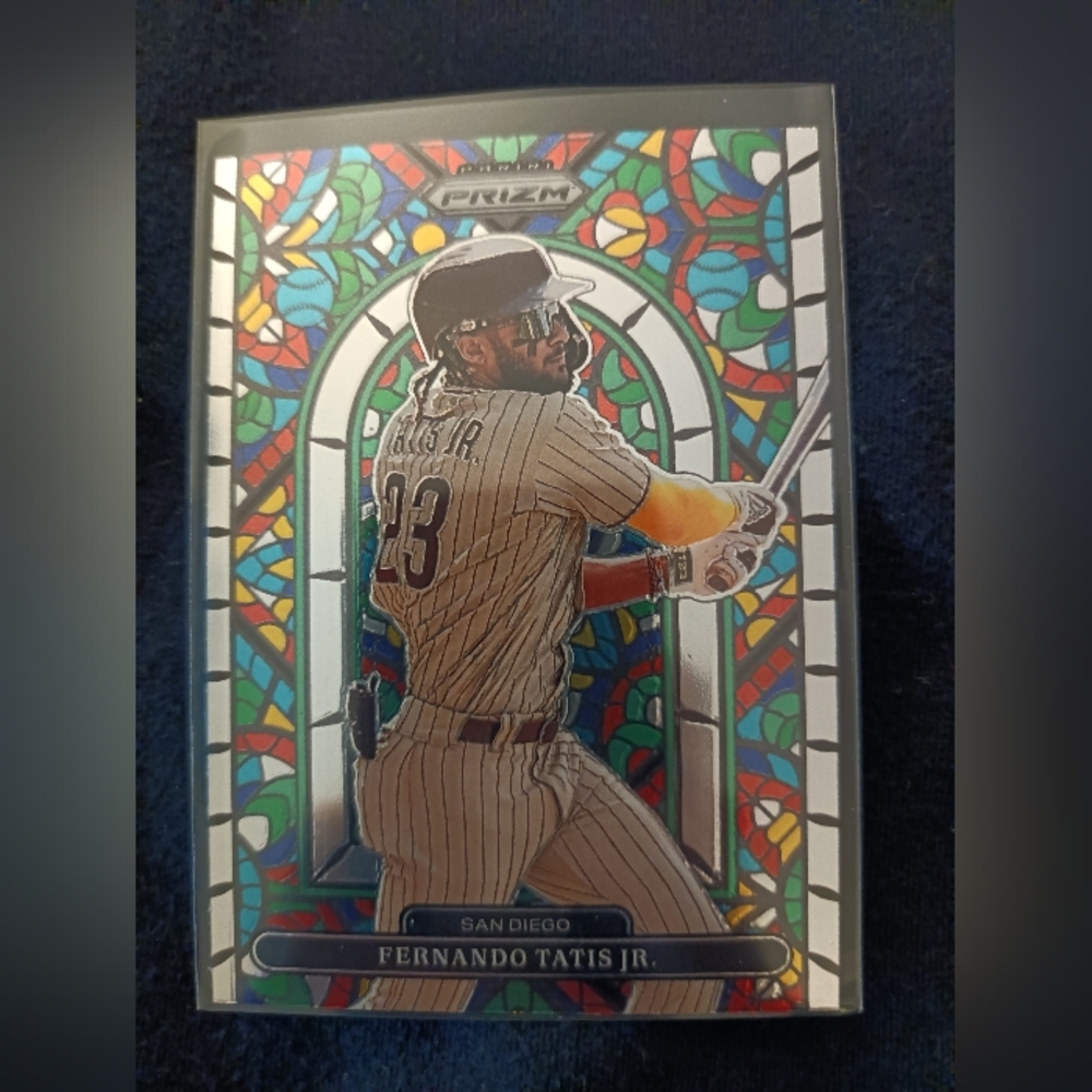 Fernando Tatis Jr stained glass